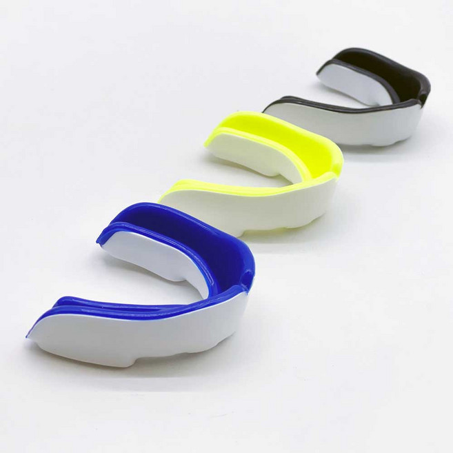 위니 더블 마우스피스 복싱 마우스가드, 블루, 1개