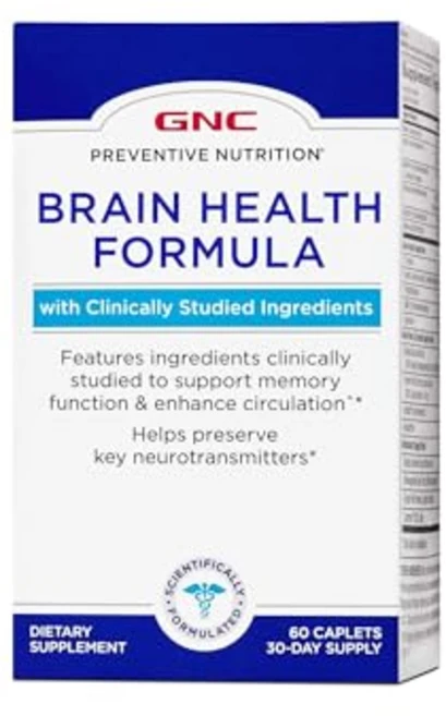 GNC 케어 영양 포뮬러 60캡슐 기억 기능 지원 및 순환 improve GNC 케어 영양 포뮬러 60캡슐 기억 기능 지원 및 순환 improve, 1개, 60정 - 쿠팡