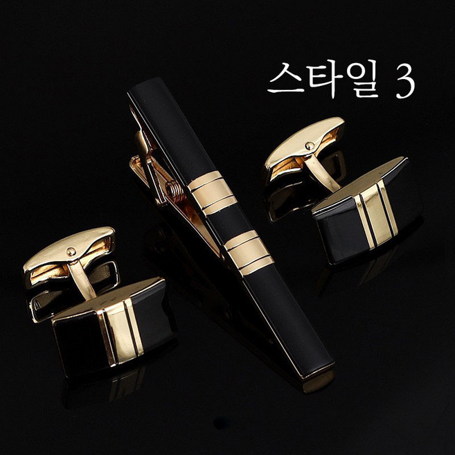 명품브랜드 커프스버튼 넥타이핀세트 NTB-108