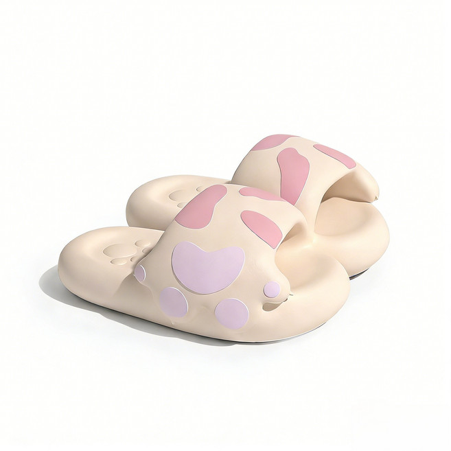 고양이 발바닥 슬리퍼 EVA 실내화 쿠션감 좋은 여성용 슬리퍼