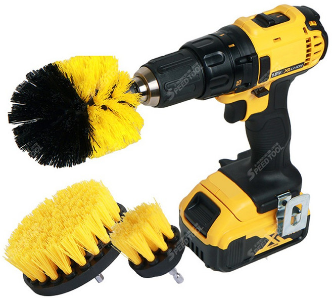 모나코올리브 전동드릴 드라이버 브러쉬탭 4종세트, 1세트