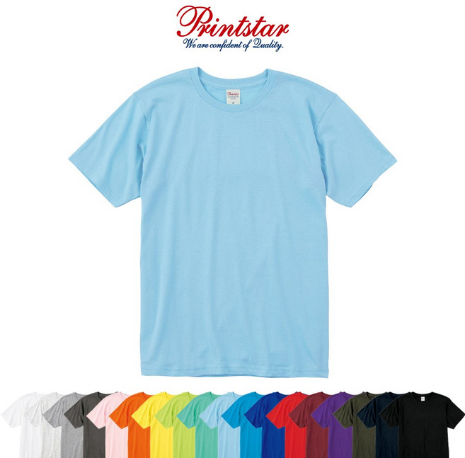 프린트스타 반팔 20수 라운드 티셔츠 086-DMT
