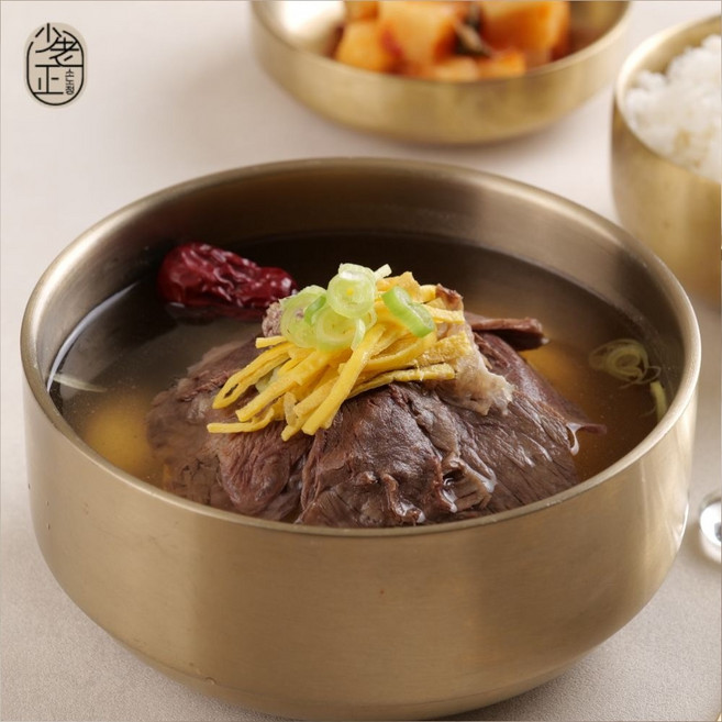 소노정 가마솥 맑은 곰탕 100% 국내산 소고기 한우나주곰탕 (냉동), 3개, 400g