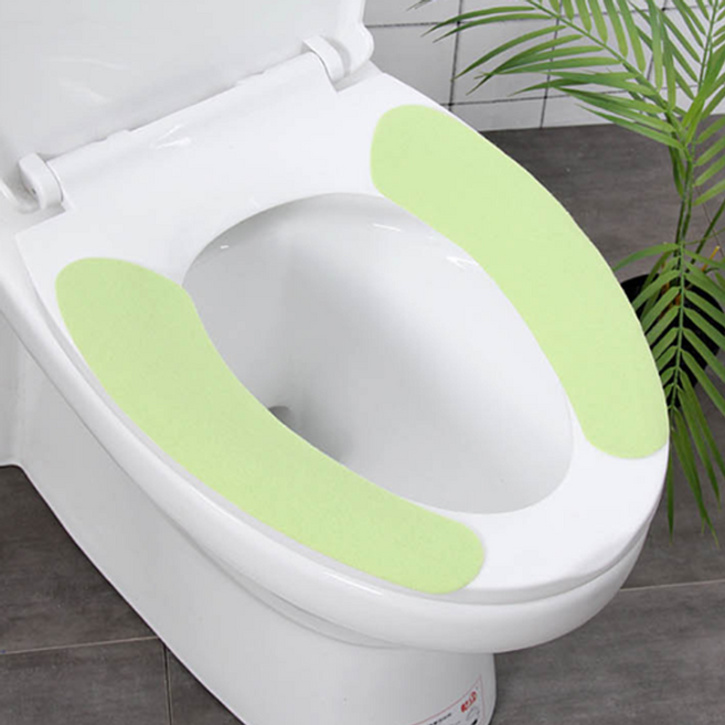 판다로드 호환되는 탈부착식 휴대용 변기시트 커버, 그린, 5세트