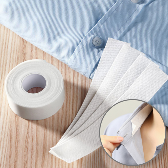 언더웨어소품 셔츠넥 보호 접착 땀패드 필름