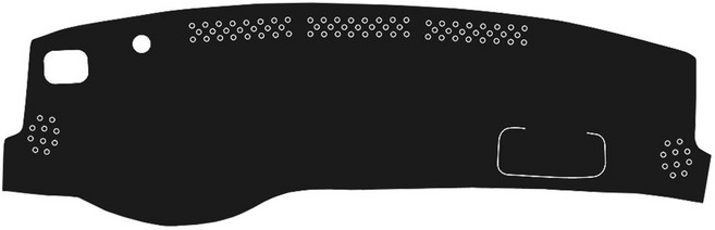 e系列 2003-2006年 ES 專用 儀表板避光墊 防曬 隔熱 遮陽 反光 保護墊, 黑色, 2003-2006年ES 長毛(長度3-4mm)