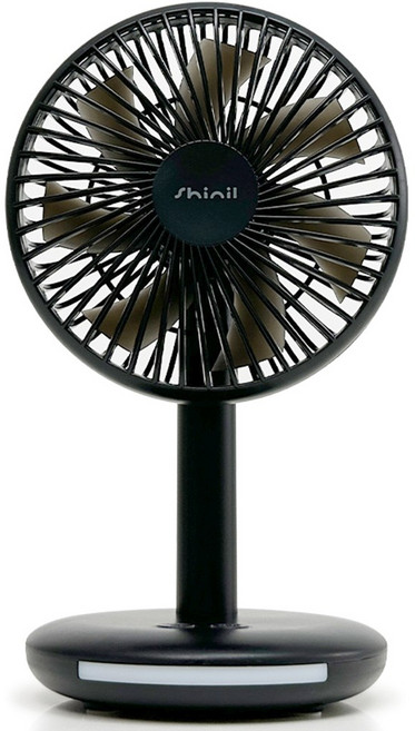 신일 BLDC 무선 LED 탁상용 선풍기, 블랙, SIF-4EJH(B)