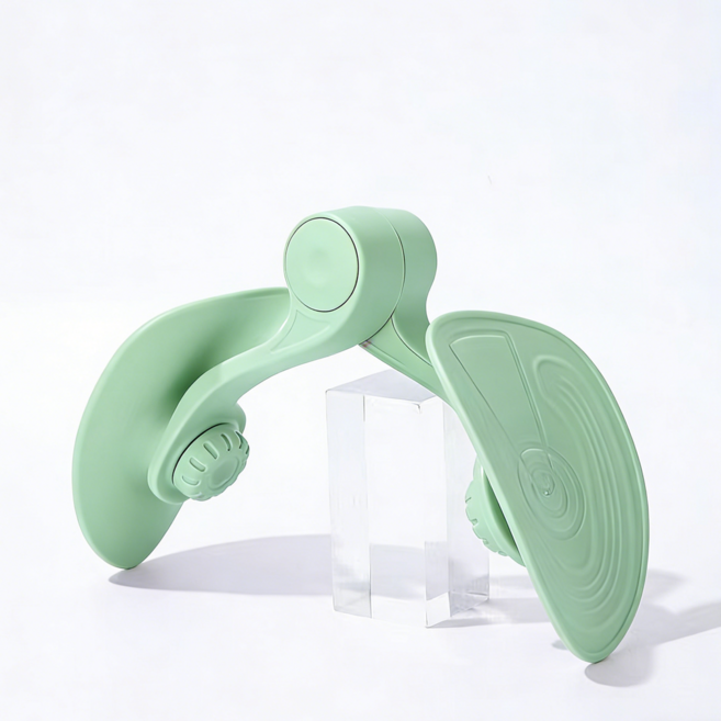 허벅지 씨름 운동기구 내전근 강화 골반저근 운동 홈트레이닝 미니 헬스, 1개, 녹색