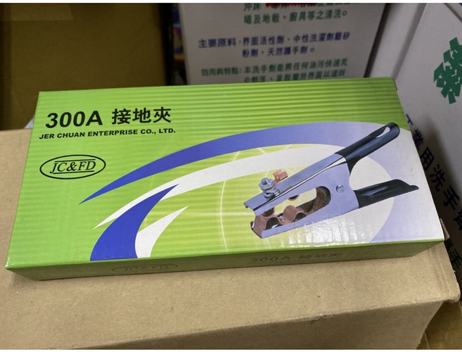 JC&FD 接地夾, 1個, 500A