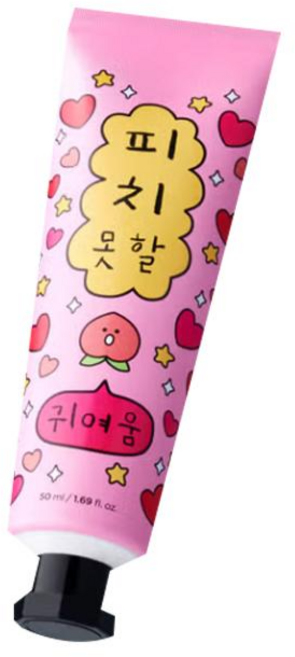 더페이스샵 프루츠톡 복숭아 핸드크림, 1개, 50ml