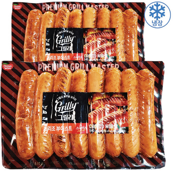동원 그릴리 초리조 부어스트, 2개, 840g