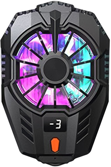 투데이리빙 아이스 냉각 스마트폰 발열 쿨러 휴대폰 쿨링 클립형 핸드폰 폰쿨러, R98030C(블랙, 1개, 블랙