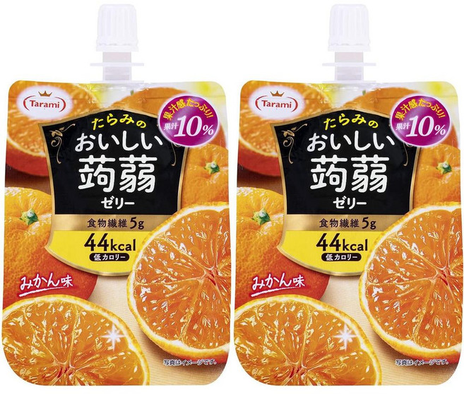 맛있는 곤약젤리 귤맛, 150g, 12개