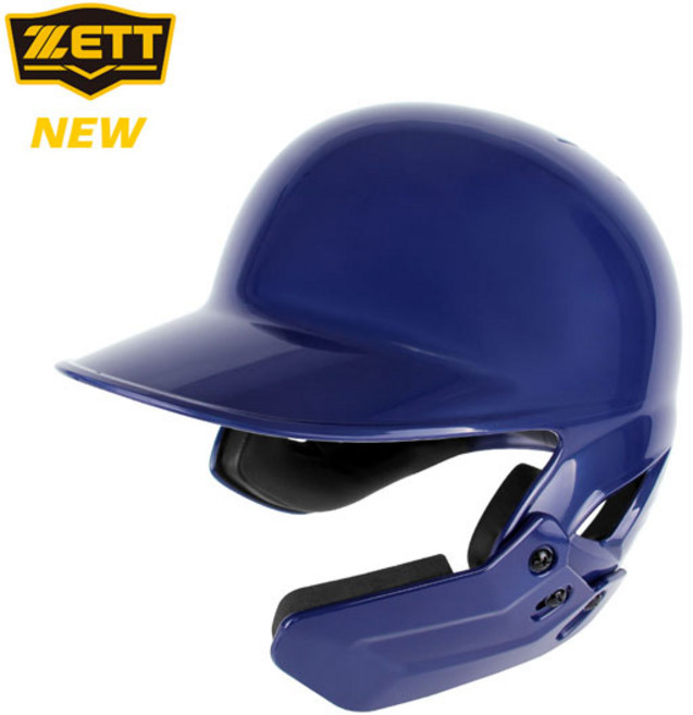 제트 검투사 양귀헬멧 BHLK-80 유광 청색 우타자용 야구헬멧