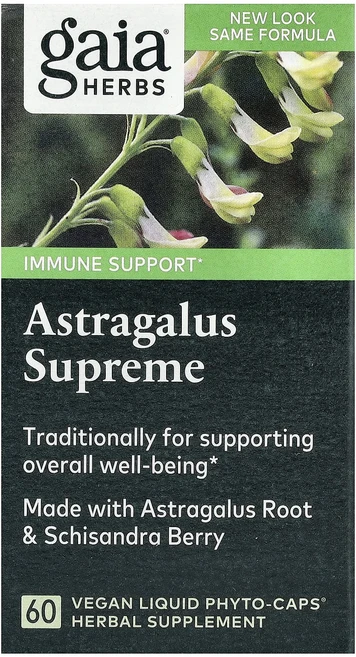Gaia Herbs 아스트라갈러스 슈프림 식물성 액상 파이토 캡슐 60정, GaiaHerbs아스트라갈러스슈프림식물성액상파이토캡슐6, 1개 - 쿠팡