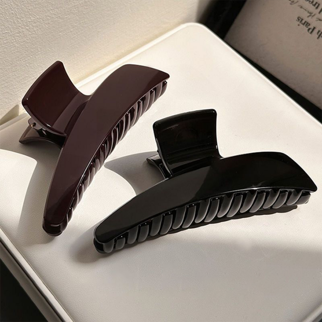 빅사이즈 2P 집게핀 여성 올림머리 데일리 고급 머리삔 FS147