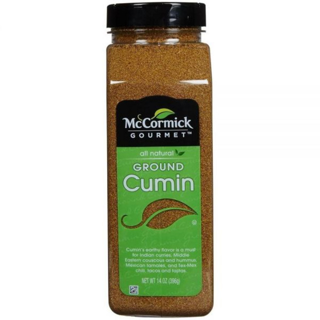 맥코믹 고메트 분말 쿠민 - 14온스 McCormick Gourmet Ground Cumin-14 oz, 1개, 396g