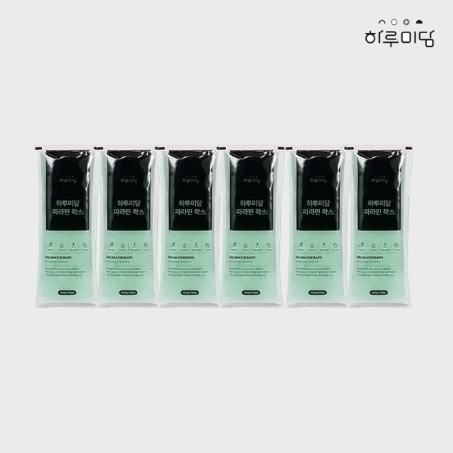 하루미담 병원용 멘톨 파라핀왁스 (모든기기 사용가능), 6개