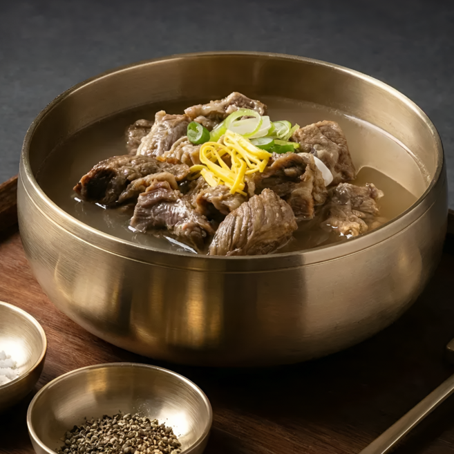 유비푸드 간편 뼈없는 특 갈비탕, 5개, 145g