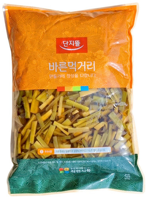 산상추 절임 대용량 아삭한 궁채장아찌 4kg, 1개