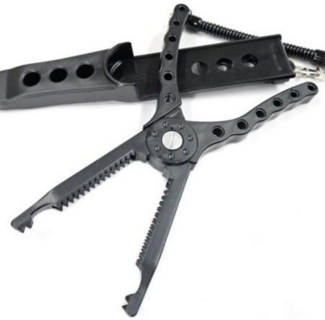 경량 물고기집게 피쉬그립 낚시용 가그립, 블랙, 1개