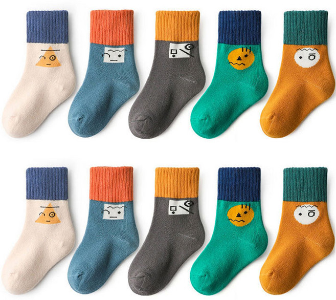 멀티포 남아양말 10족 세트 아동 키즈 주니어 초등학생 긴목 중목 사계절 양말세트