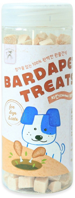 바르다펫 반려동물 트릿 동결건조 국내제조, 1개, 85g, 치킨