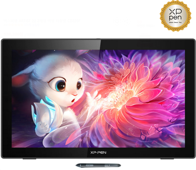 공식 충청점 (8종 사은품 증정) 엑스피펜 ARTIST 22 2세대 XPPEN 아티스트 22 2세대 액정 타블렛, CD220F