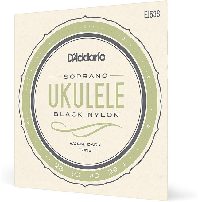 D'Addario 烏克麗麗弦 尼龍弦, 1個, EJ53S