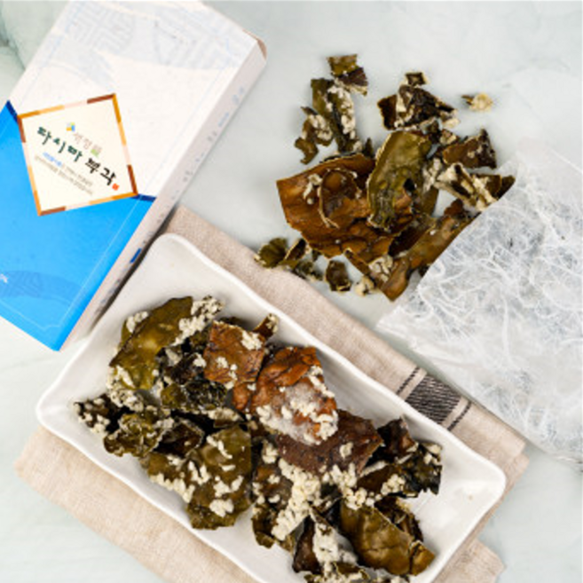 새청뜰식품 다시마부각 (튀긴 다시마부각 50g), 50g, 4개