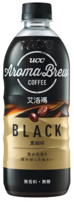 UCC艾洛瑪 黑咖啡 500ml, 24瓶