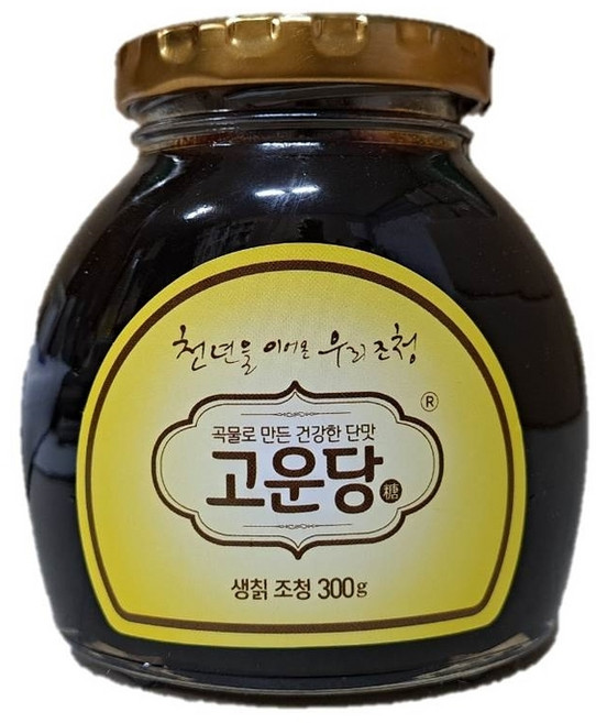 고운담 국산 칡조청 부모님 선물용 전통수제 칙조청즙, 1개, 300g
