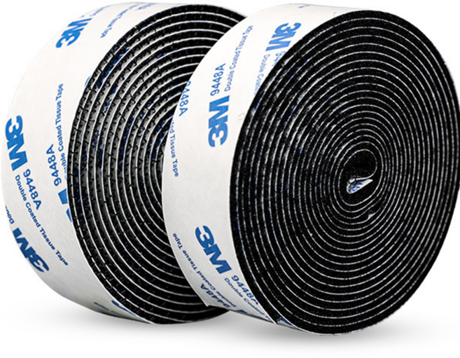 갓템89 양면 테이프 벨크로 테이프 찍찍이 탈부착 테이프, 1세트