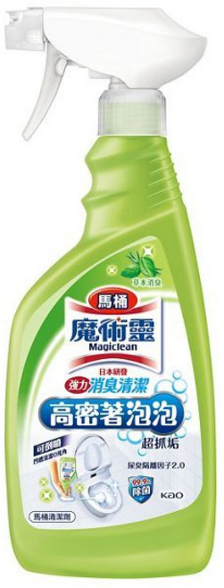 魔術靈馬桶清潔劑 超解垢漂潔, 500ml, 1瓶