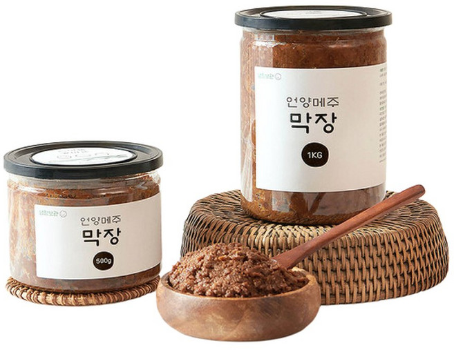 언양전통식품 언양메주 막장 1kg 깊고진한 보리막장, 1개