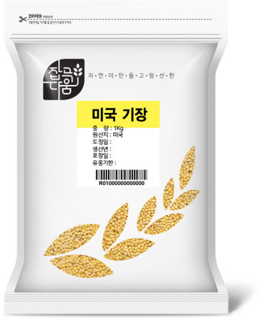 잡곡다움 수입 기장쌀, 1개, 5kg