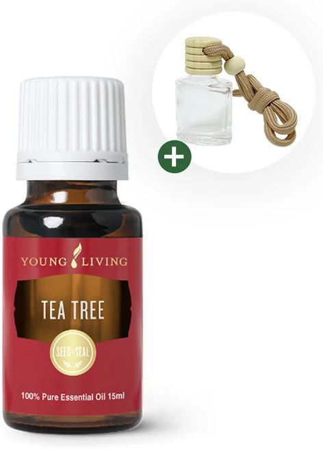 영리빙 티트리 에센셜오일 15ml +차량용디퓨저 공병 증정, 1개 - 쿠팡