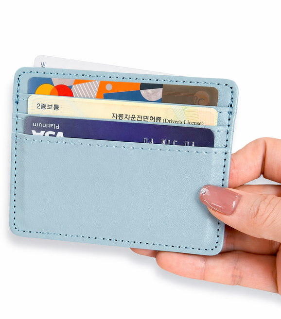 이디존 남녀공용 슬림 카드지갑 미니지갑