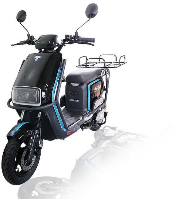 이지베이션 타우러스ES 60V 30Ah 듀얼모터 출퇴근 전동스쿠터 배달 전기스쿠터, 화이트