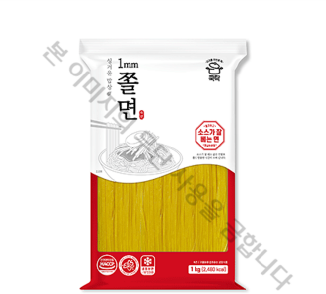 동성식품 가는쫄면(샐러드용) 1Kg, 1개