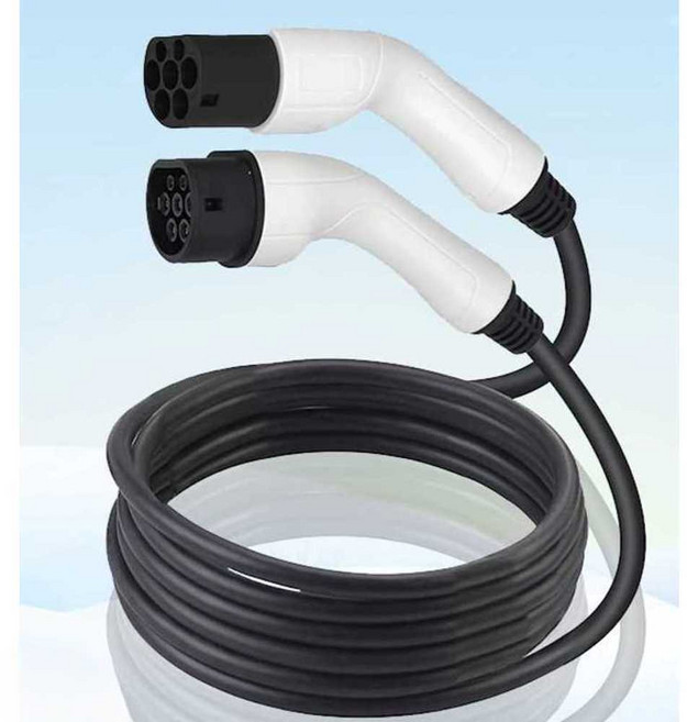 전기차 충전 케이블 비상 완속 연장선 어댑터 젠더, 1개, 380v 5m 32A