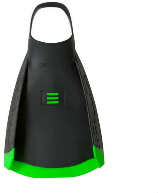 DMC 숏핏 리펠로 오리발 가방포함, 블랙라임