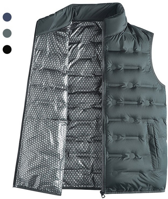 에쥬아 남성 그래핀 다운패딩 조끼 빅사이즈 등산조끼 캐주얼 운동복