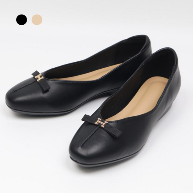 페조 여성 클래식 리본 플랫 단화 3cm PZSL-MJ-602