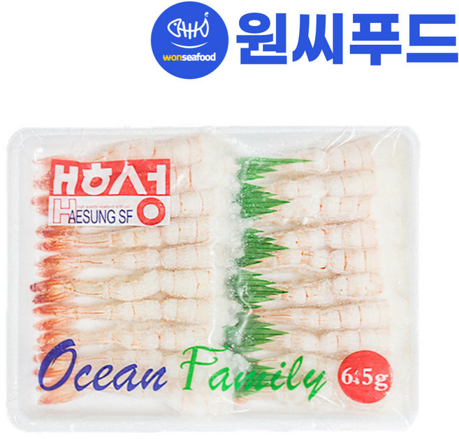 원씨푸드 초밥용 아마에비풍 6.5gX20미 130g, 1개