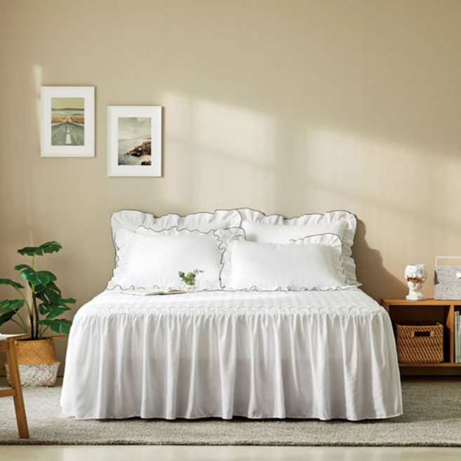 프릴 베드 침대 스커트 SS Q K LK 국내제작