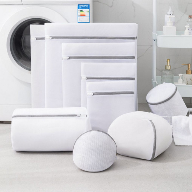 에코워싱 속옷 세탁망 베개 빨래망 중형, 1. 세망(40x50) 중형, 1개, 화이트