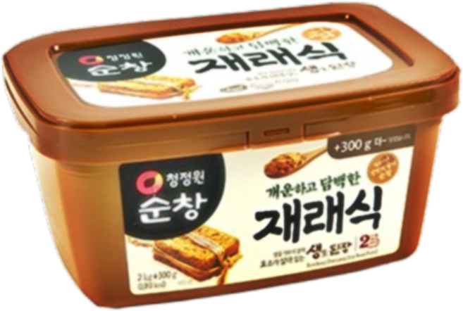 청정원순창 개운하고 담백한 재래식 생된장, 2.3kg, 23개