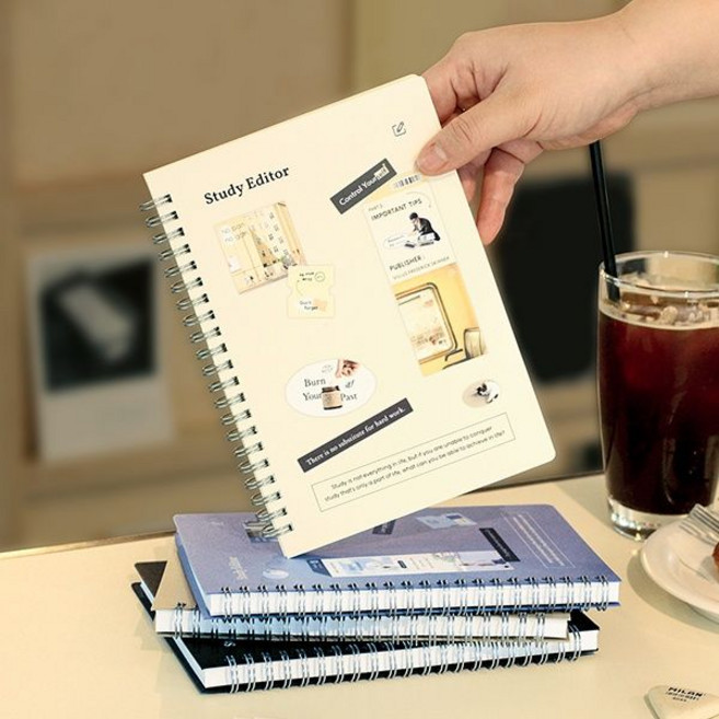 스터디플래너 스터디 에디터 (100일), color, 모노 필름, 색상, 1개