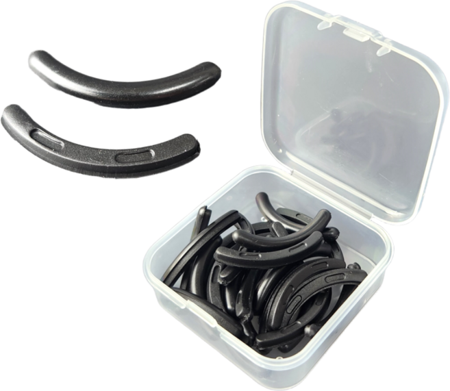 뷰러 리필용 고무 24p 2set 속눈썹, 2세트, 블랙